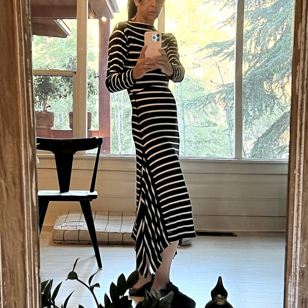 Gorgeous Ella Moss French stripe dress